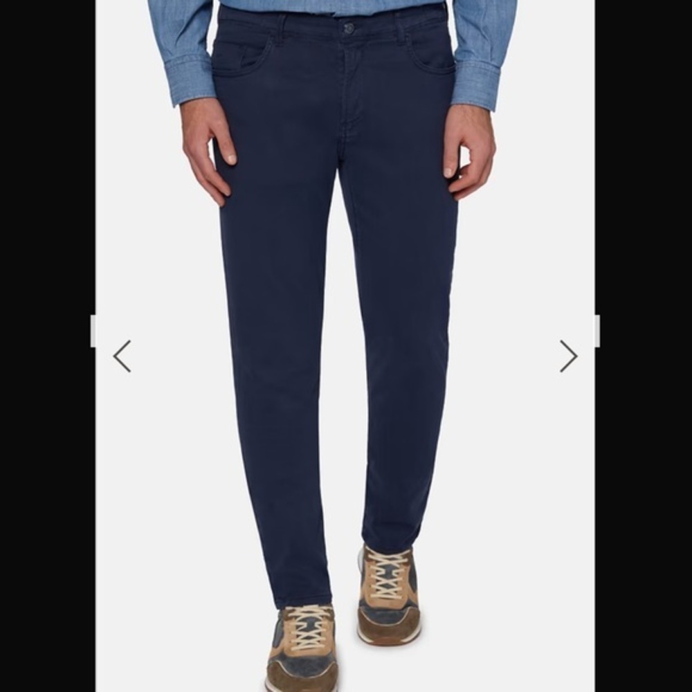 Boggi Milano Claude stretch cotton lyocell jeans size 33